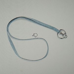 Vera Bradley Factory Style Lanyard Zen Gray